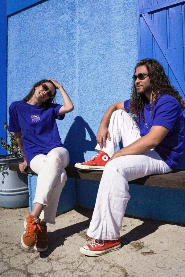 T-shirt Hepta bleu roi